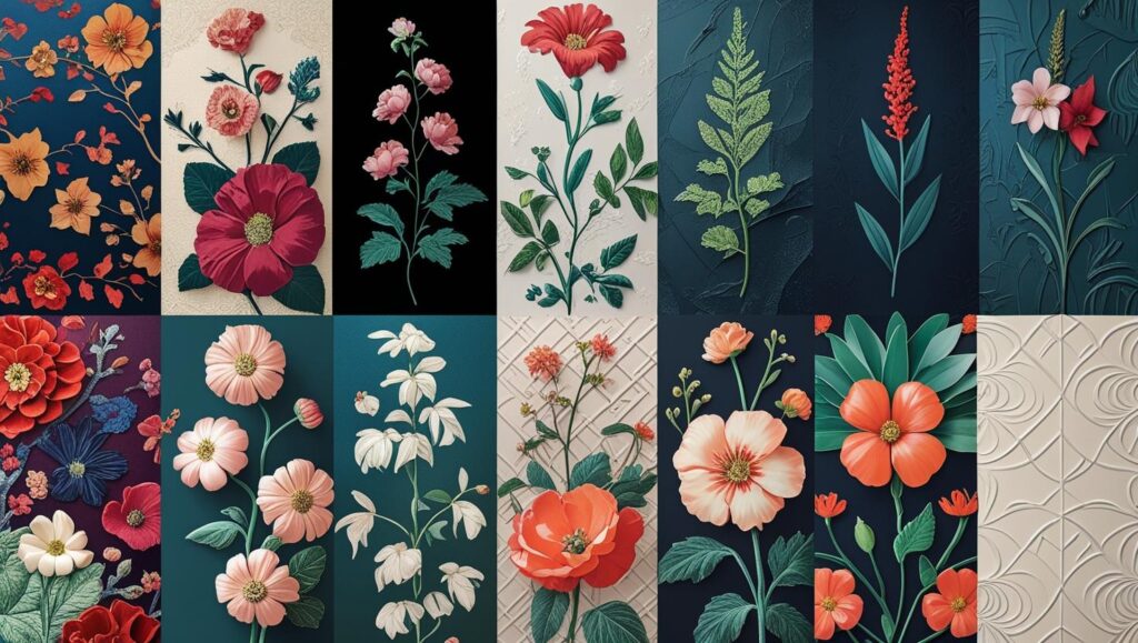 Floral and Textured Wallpapers in Mira Road – Huge Collection - My Home The Furnishing Studio