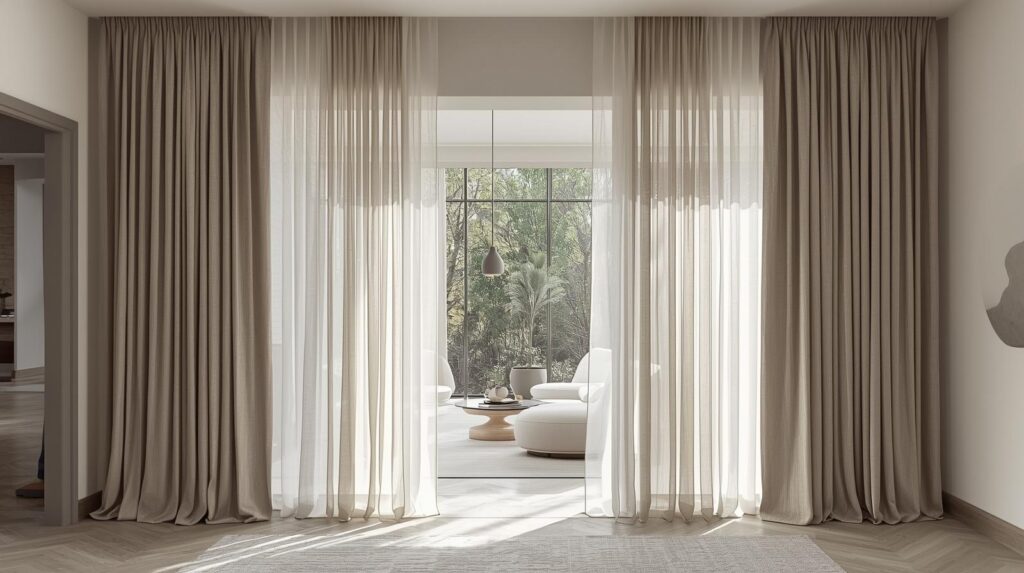 Designer Curtains for Restaurants - My Home The Furnishing Studio - Mira Road