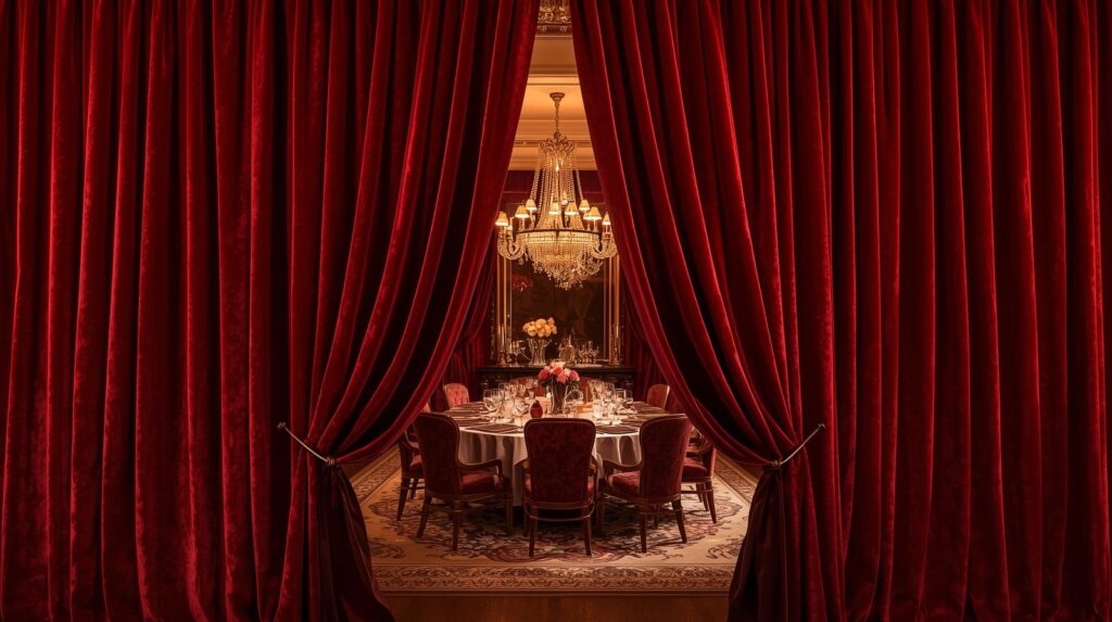 Designer Curtains for Restaurants - My Home The Furnishing Studio - Mira Road