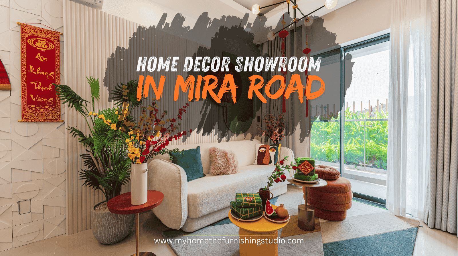 Looking for the best Home Decor Showroom in Mira Road? Visit My Home The Furnishing Studio for imported curtains, blinds, wallpaper.